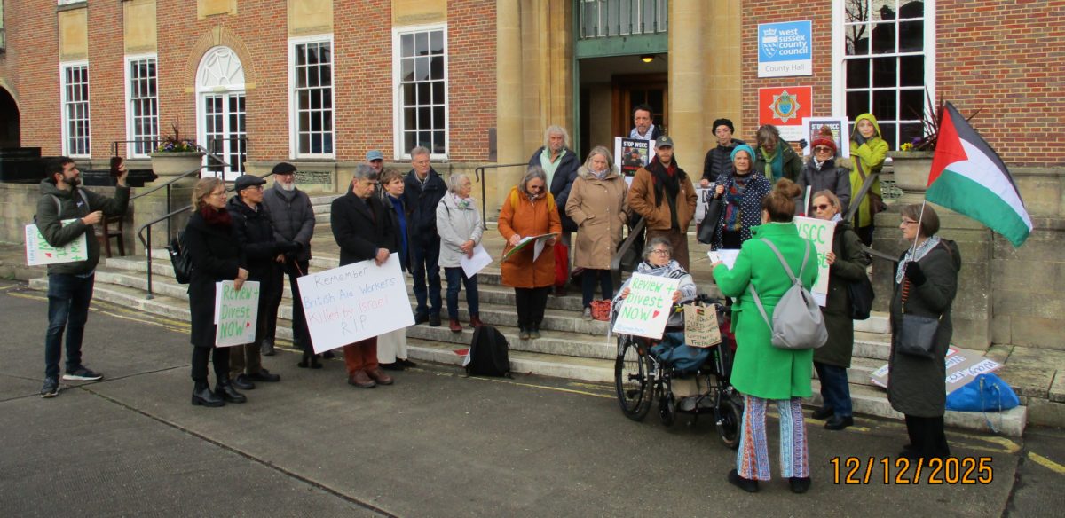 The Argus Reports West Sussex County Council rejects call to divest pension fund